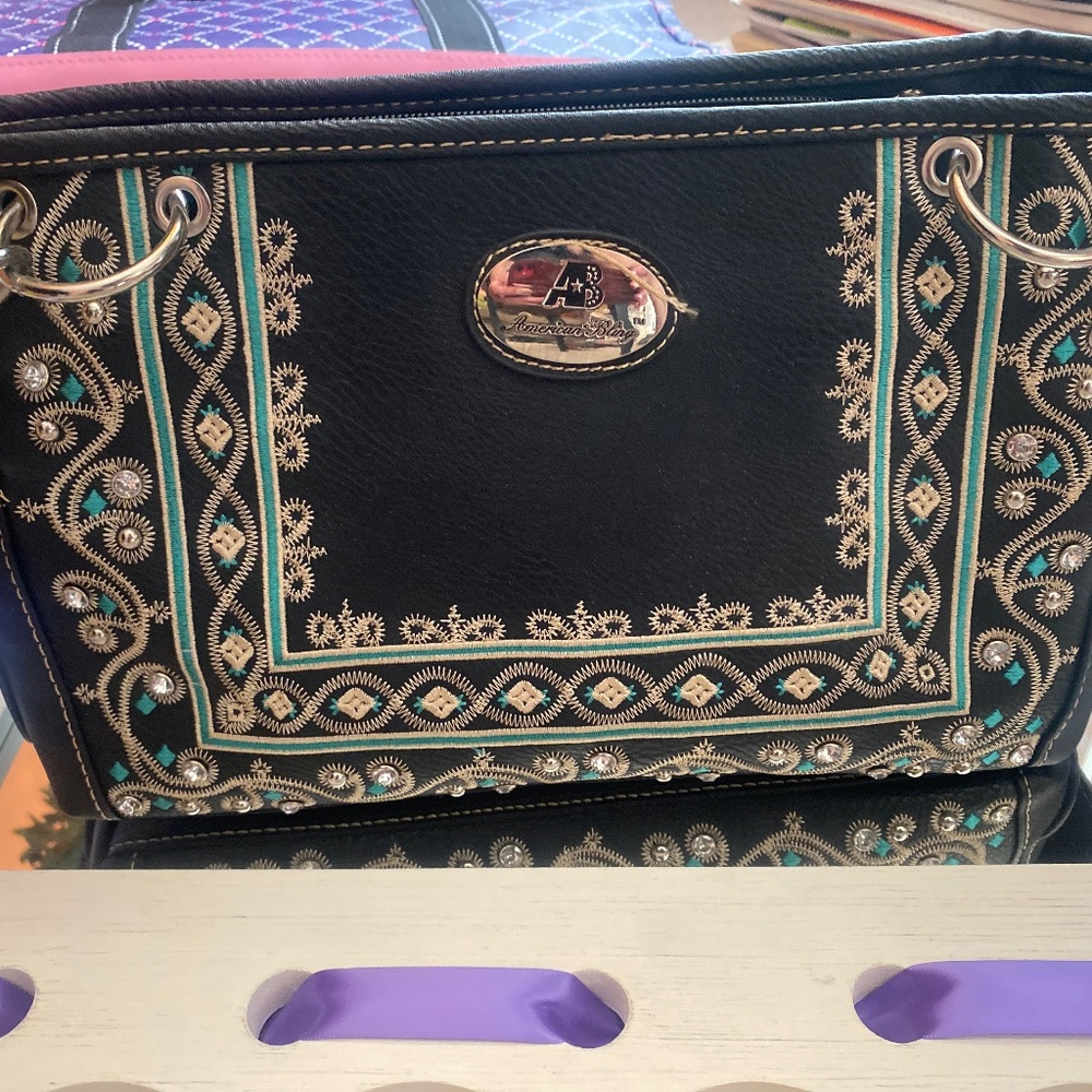 American Bling Carry Purse with charger and cord!!
